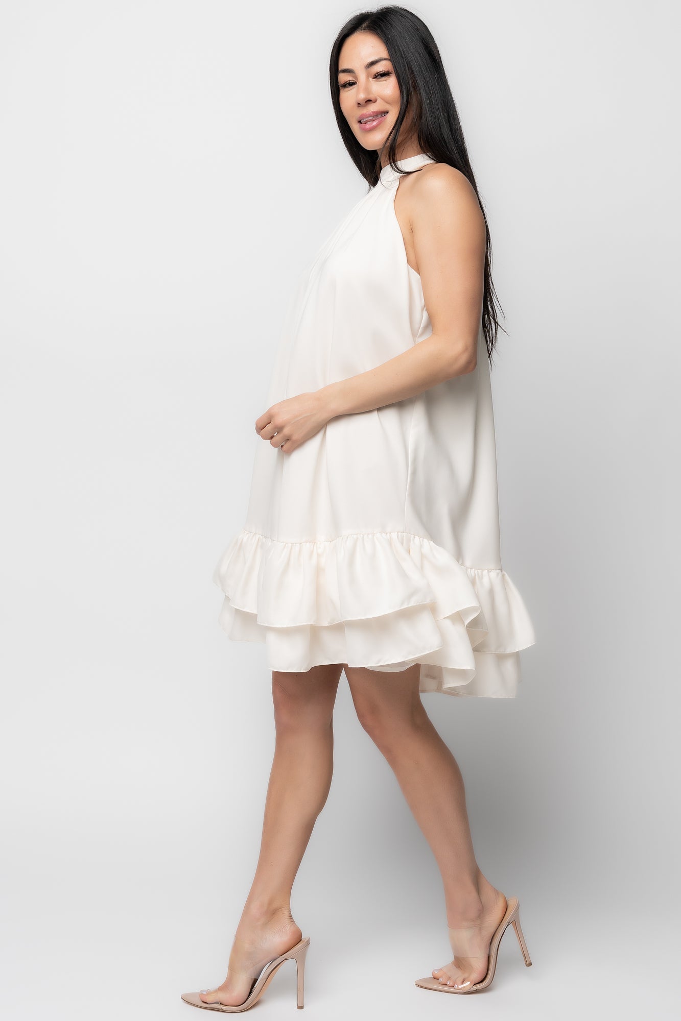 Baltic Born - Lulu Ruffle Short Dress