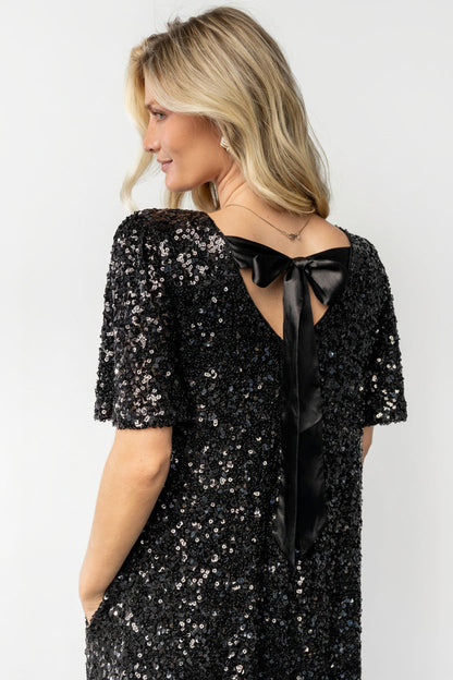 Baltic Born - Asta Sequin Shift Dress
