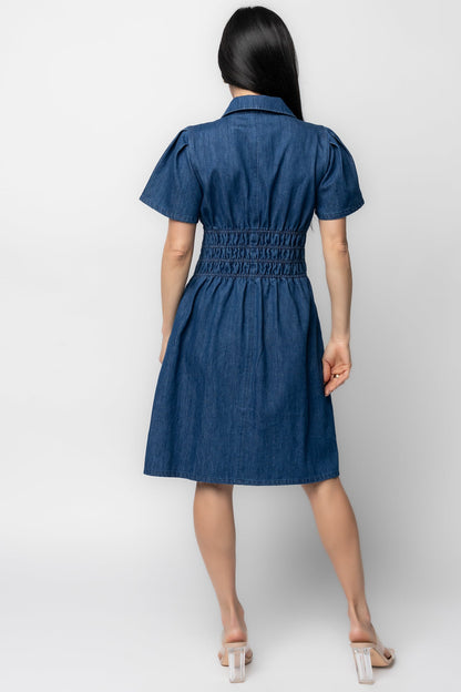 Baltic Born - Coco Denim Short Dress