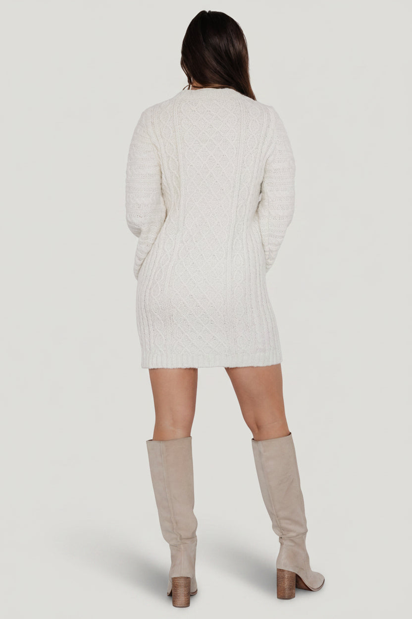 Baltic Born - Ellis Cable Knit Sweater Dress