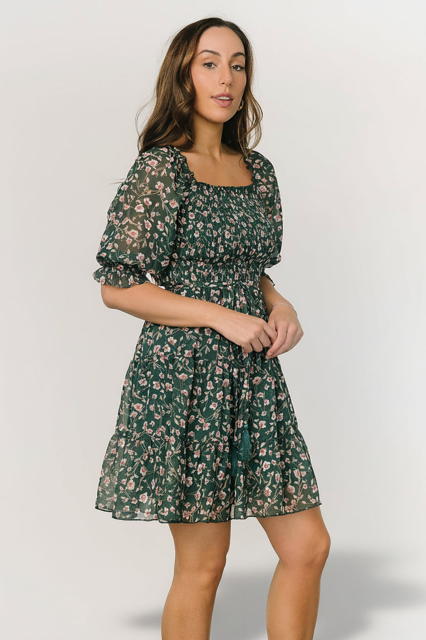 Baltic Born - Azlyn Smocked Short Dress
