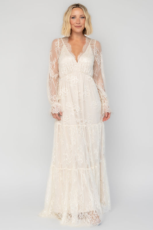 Baltic Born - Gloria Lace Maxi Dress