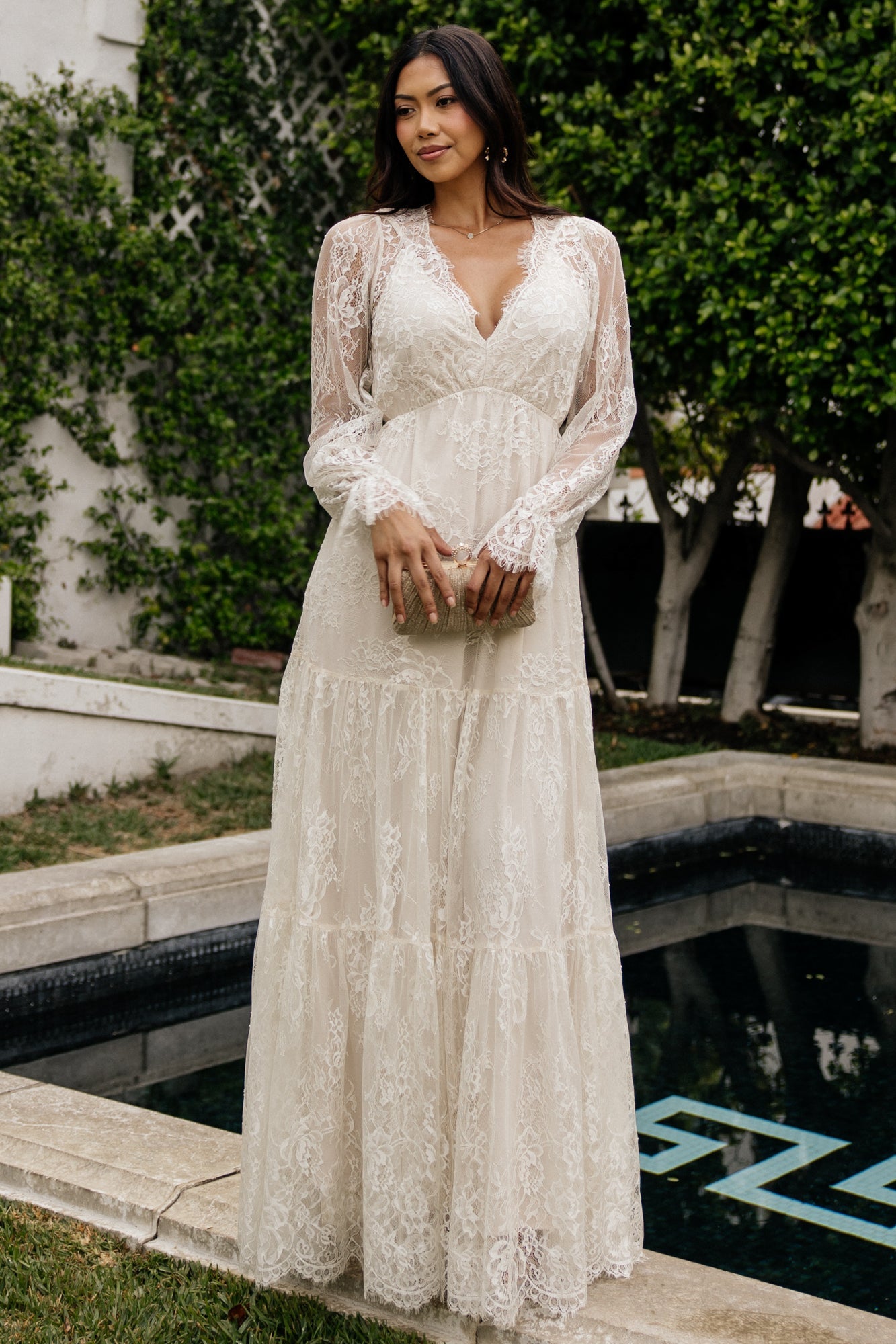 Baltic Born - Gloria Lace Maxi Dress