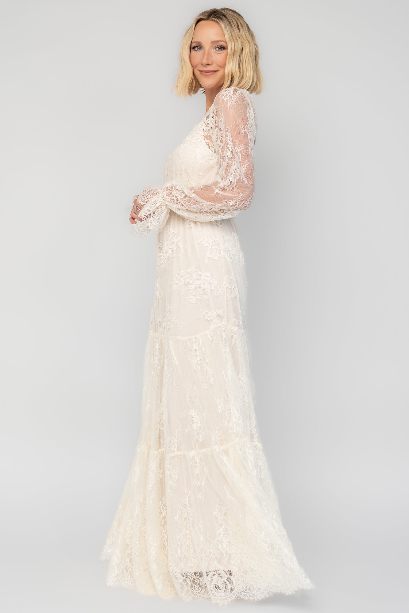 Baltic Born - Gloria Lace Maxi Dress