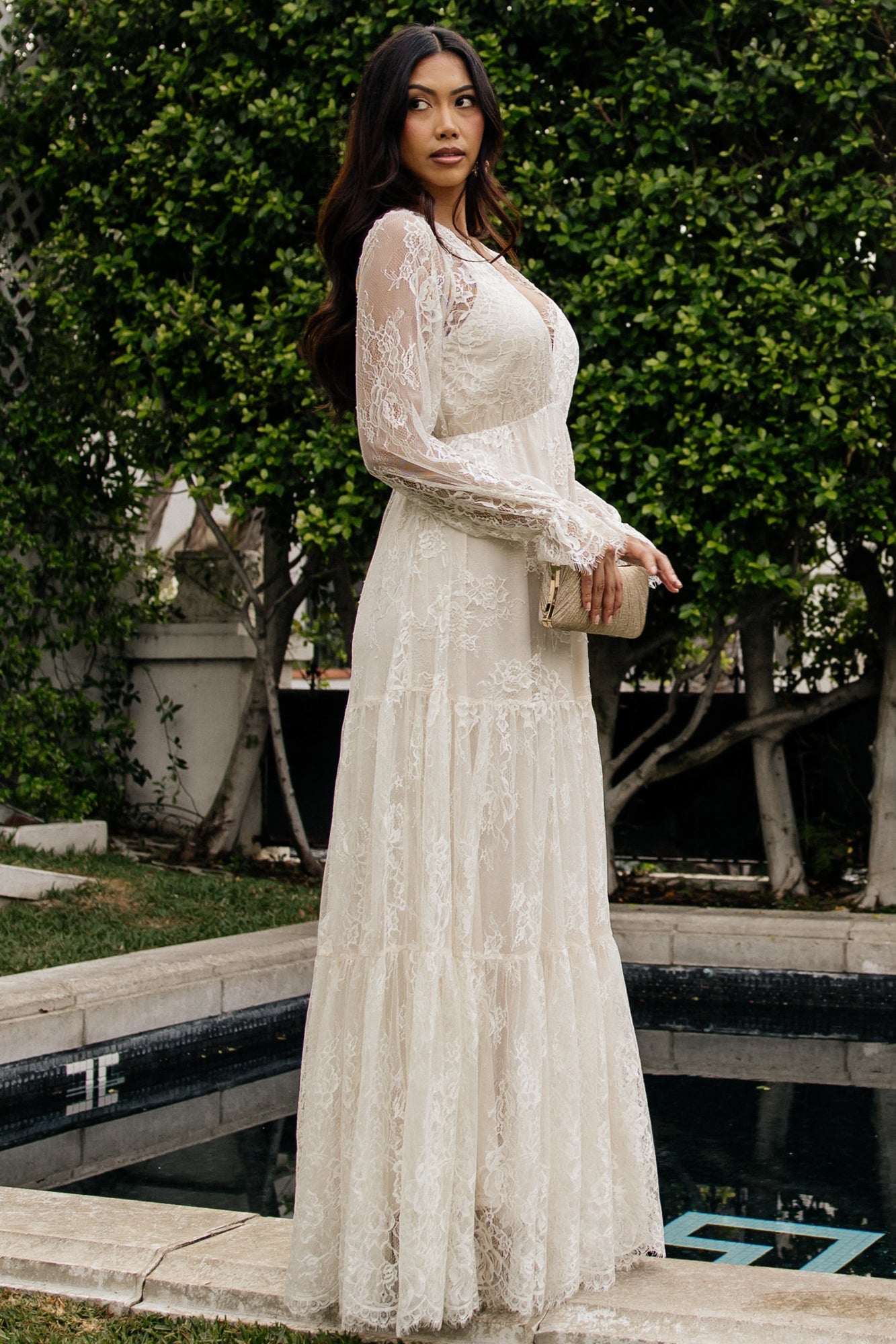 Baltic Born - Gloria Lace Maxi Dress