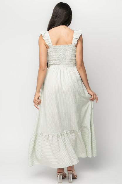 Baltic Born - Jenny Smocked Maxi Dress