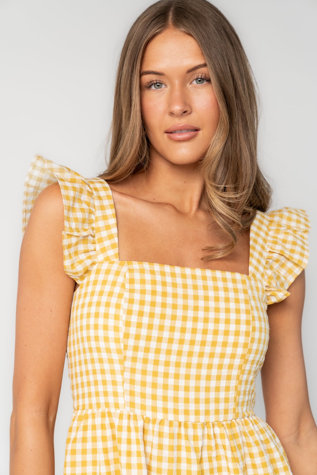 Baltic Born - Campbell Gingham Maxi Dress
