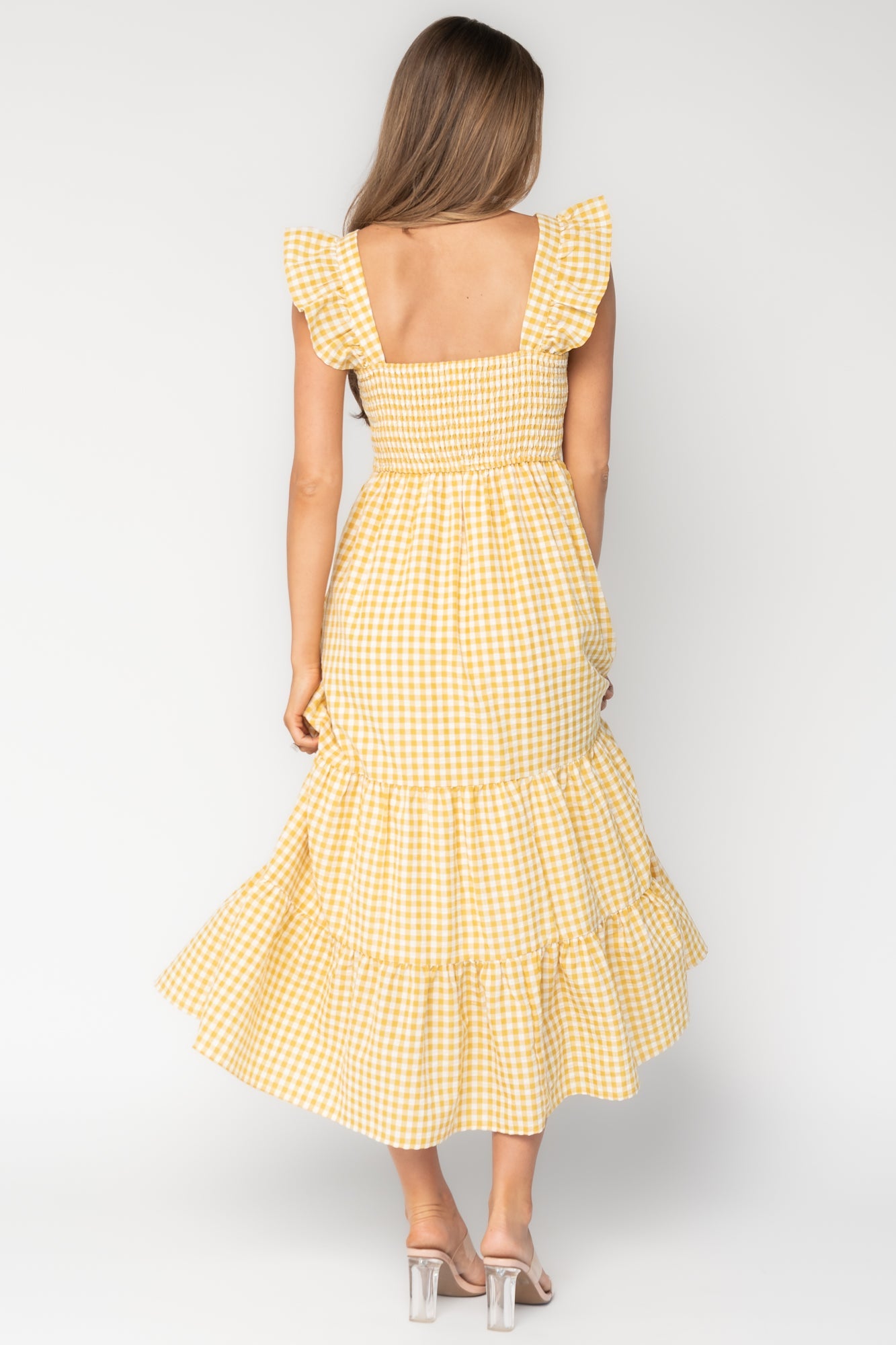 Baltic Born - Campbell Gingham Maxi Dress