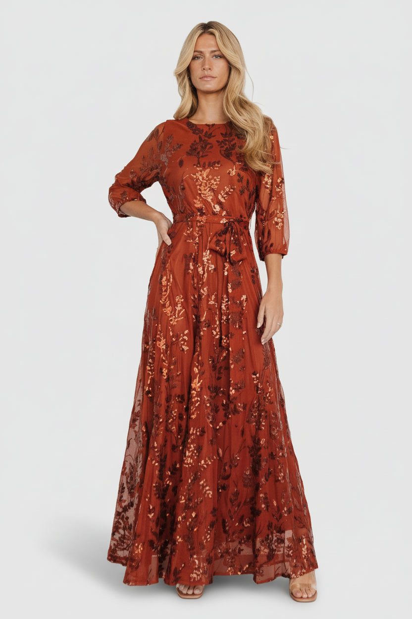 Baltic Born - Destiny Sequin Maxi Dress