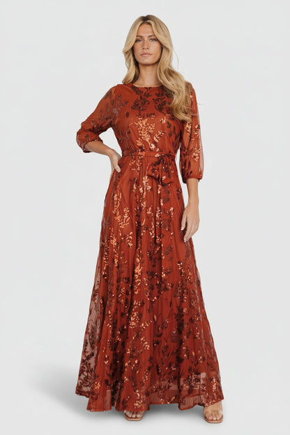 Baltic Born - Destiny Sequin Maxi Dress