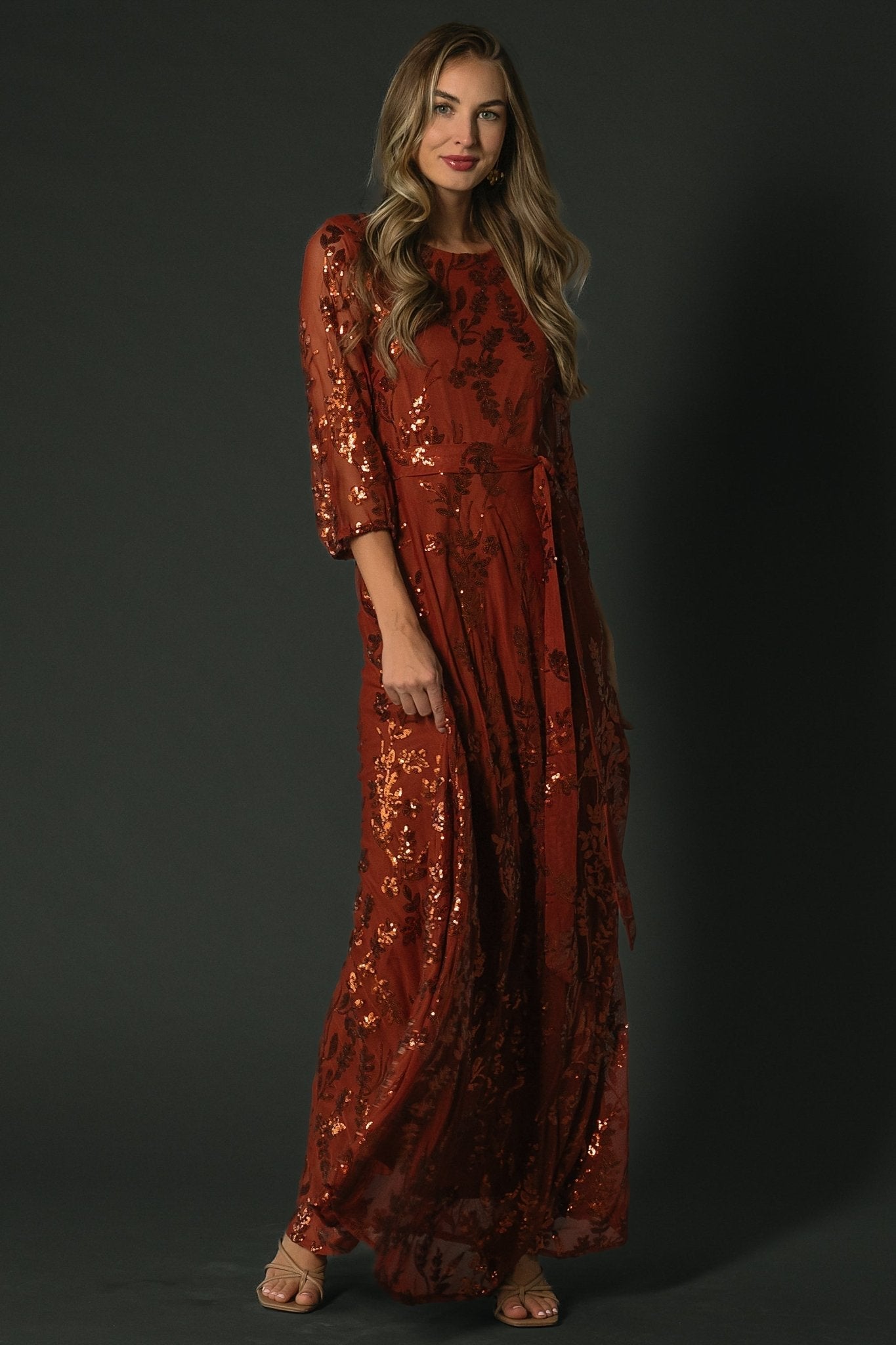 Baltic Born - Destiny Sequin Maxi Dress