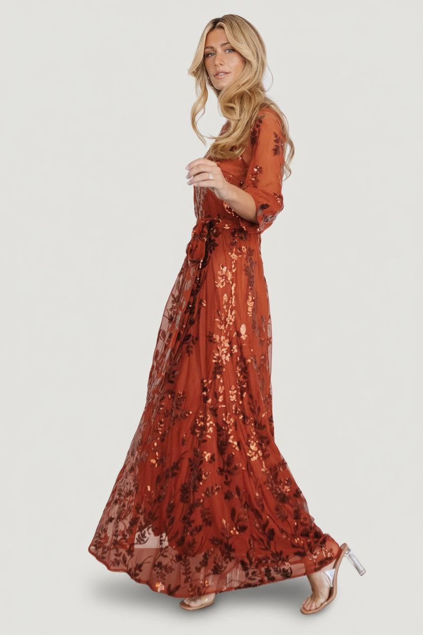 Baltic Born - Destiny Sequin Maxi Dress