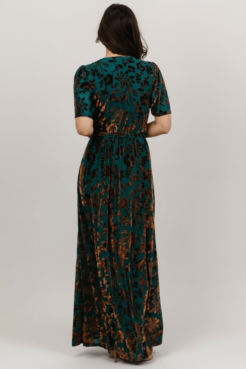 Baltic Born - Uma Velvet Maxi Dress