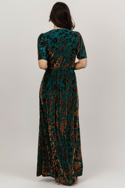Baltic Born - Uma Velvet Maxi Dress