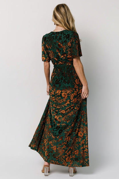 Baltic Born - Uma Velvet Maxi Dress