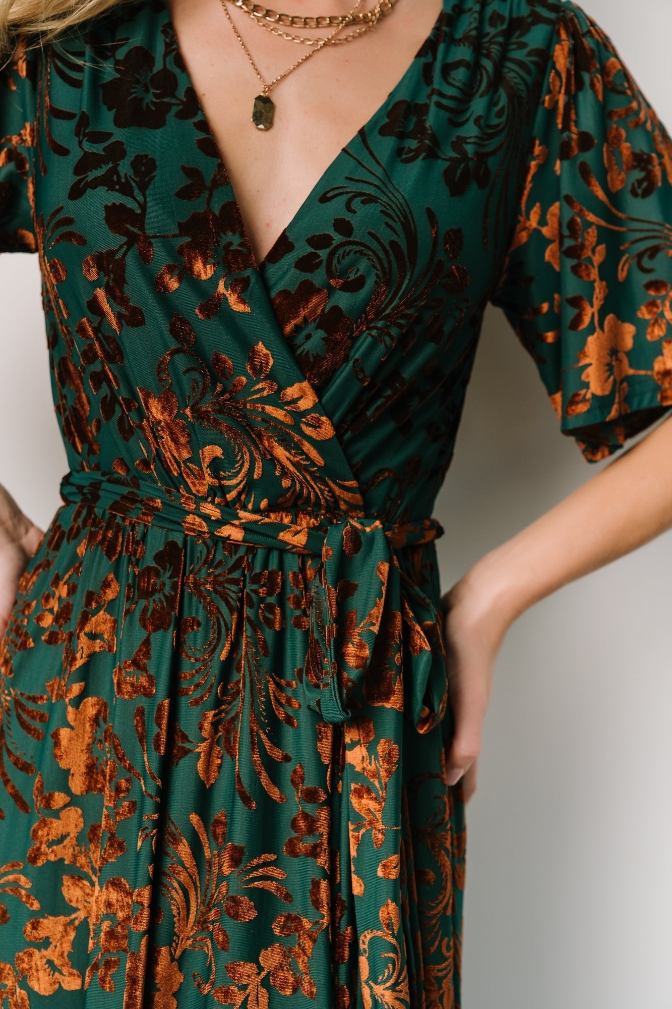 Baltic Born - Uma Velvet Maxi Dress
