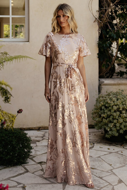 Baltic Born - Muse Sequin Maxi Dress