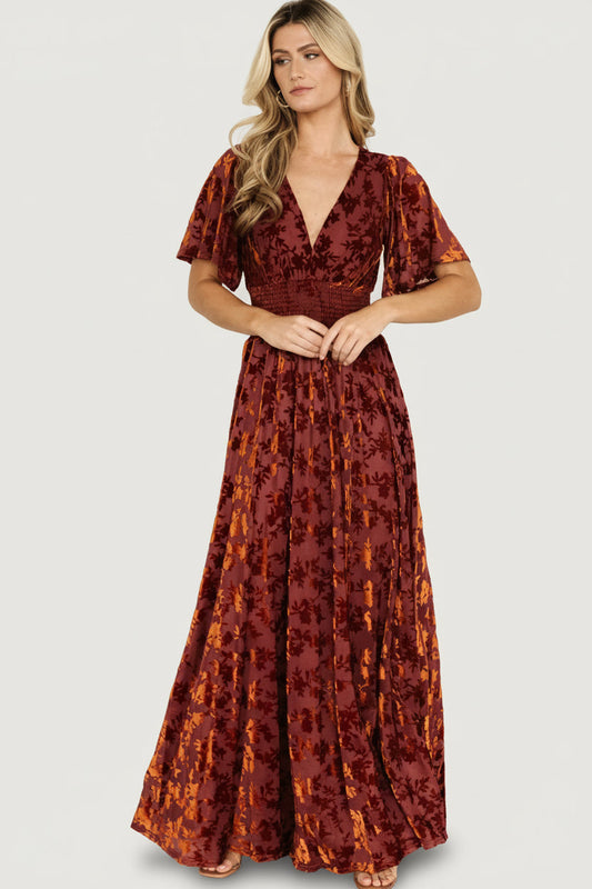 Baltic Born - Veronica Velvet Maxi Dress