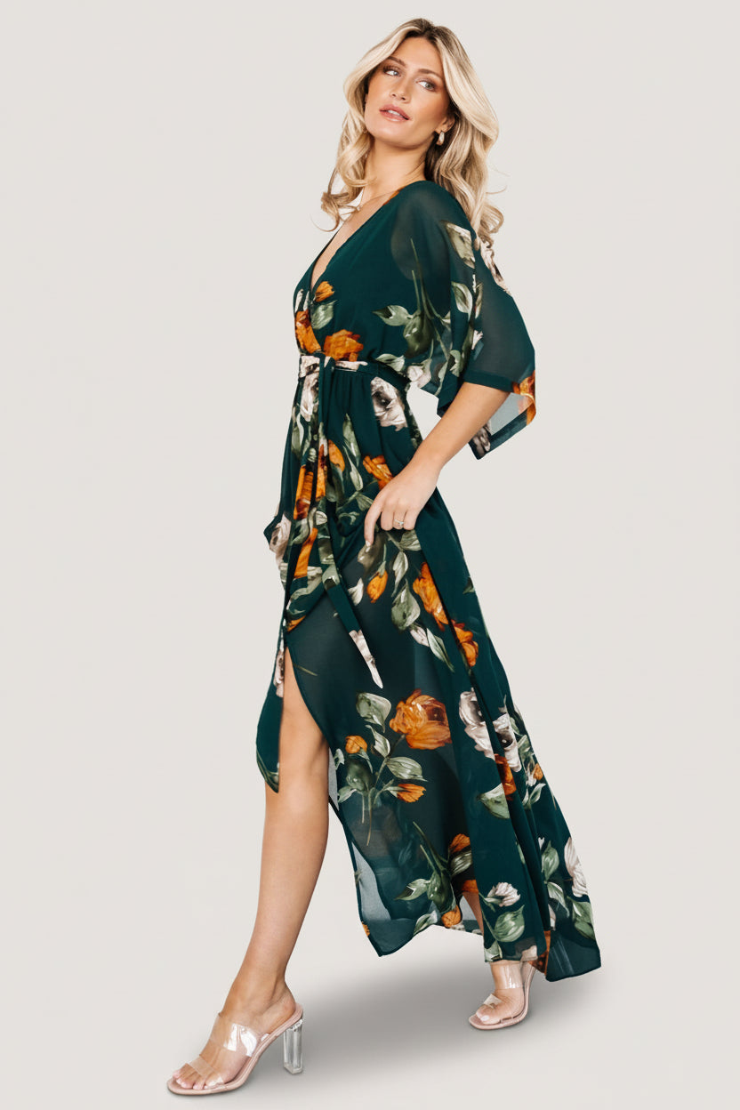 Baltic Born - Kia Kimono Maxi Dress