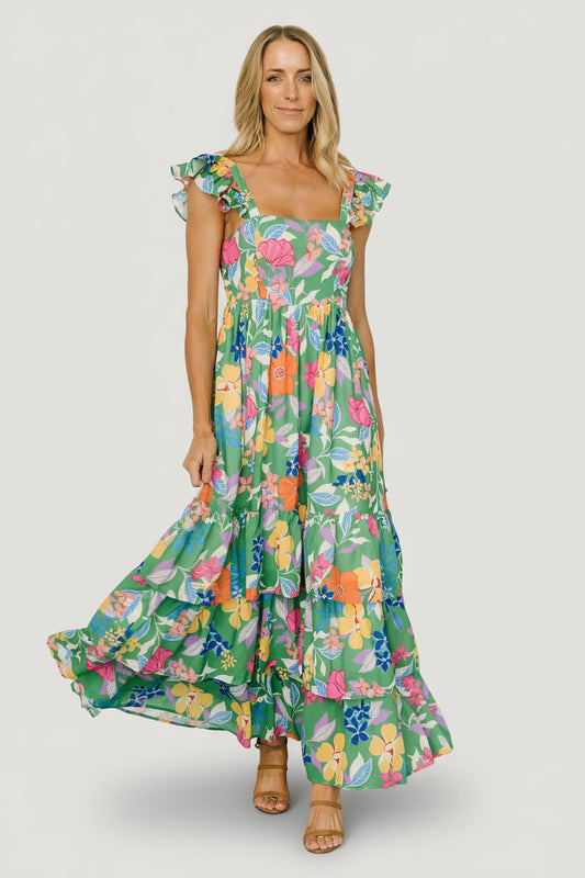 Baltic Born - Monte Tiered Maxi Dress