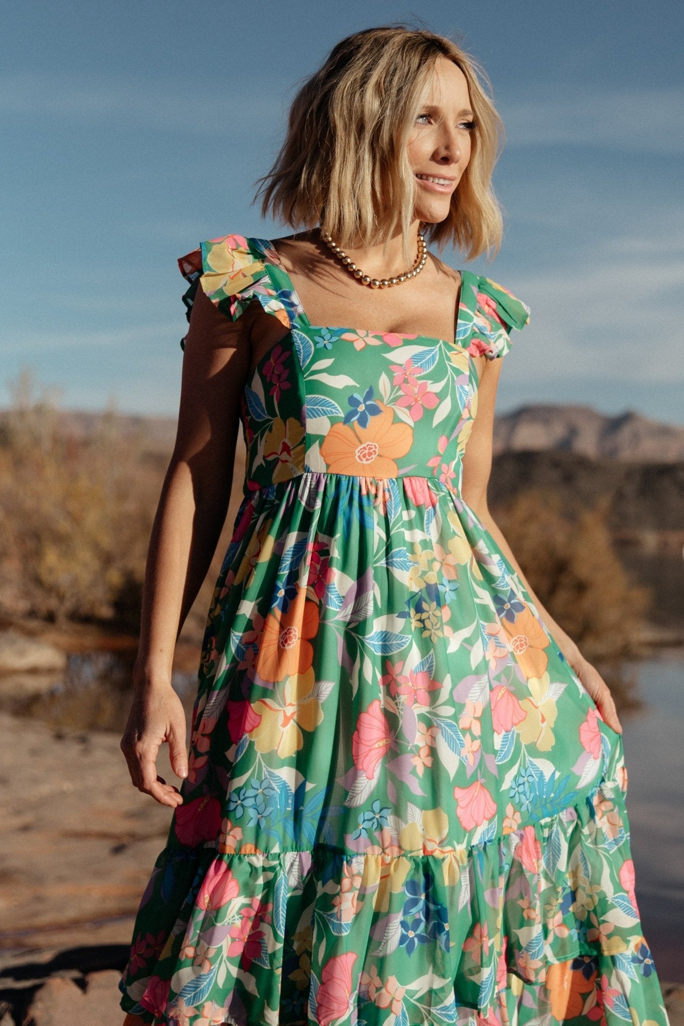 Baltic Born - Monte Tiered Maxi Dress