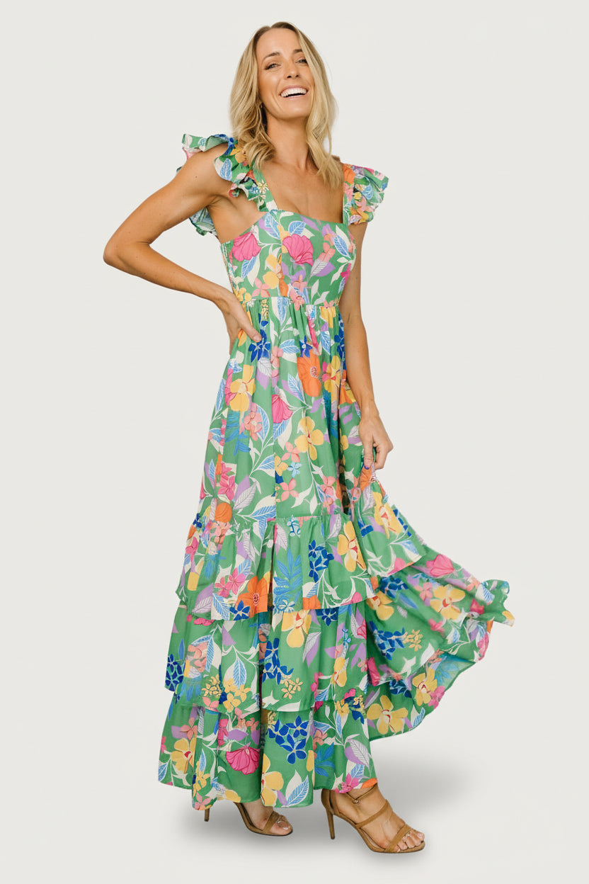 Baltic Born - Monte Tiered Maxi Dress