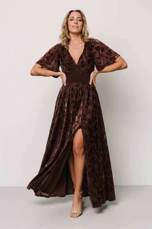 Baltic Born - Veronica Velvet Maxi Dress