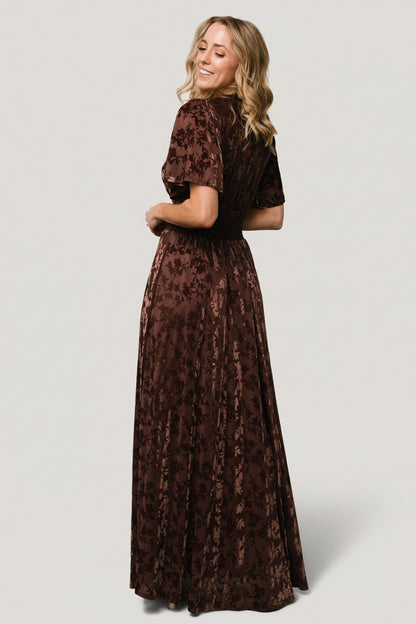 Baltic Born - Veronica Velvet Maxi Dress