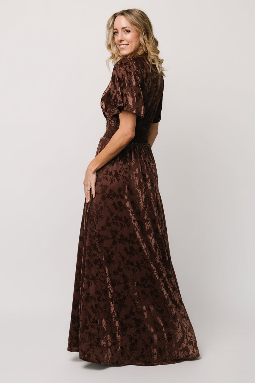 Baltic Born - Veronica Velvet Maxi Dress