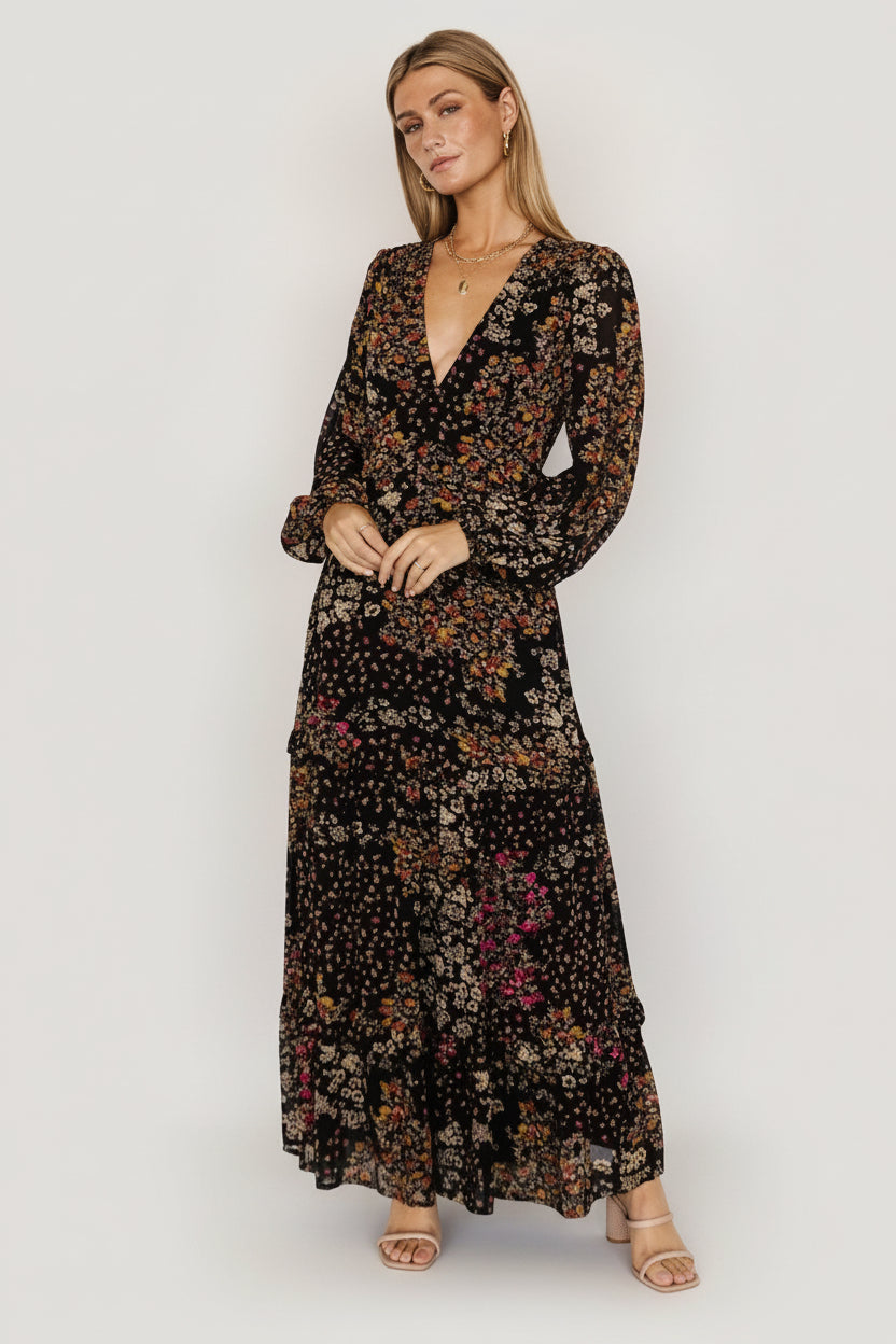 Baltic Born - Bowman Deep V Maxi Dress