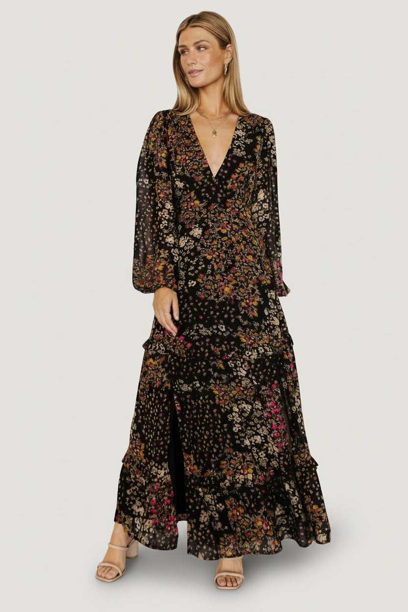 Baltic Born - Bowman Deep V Maxi Dress