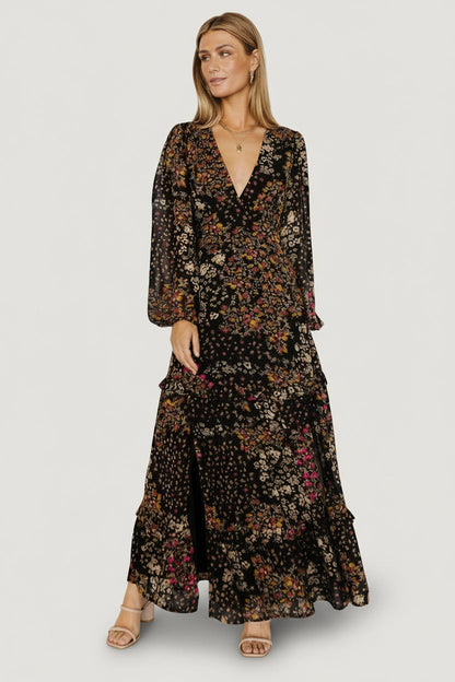 Baltic Born - Bowman Deep V Maxi Dress