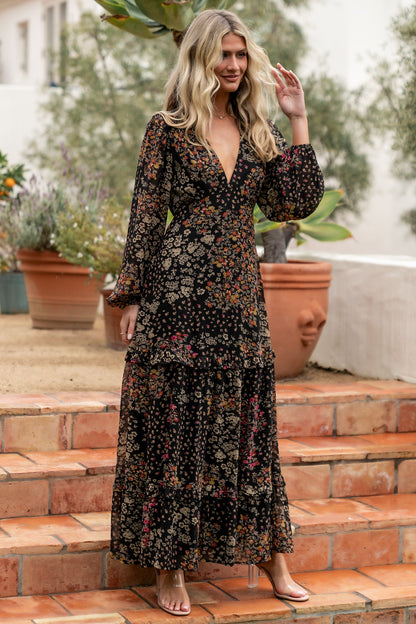 Baltic Born - Bowman Deep V Maxi Dress