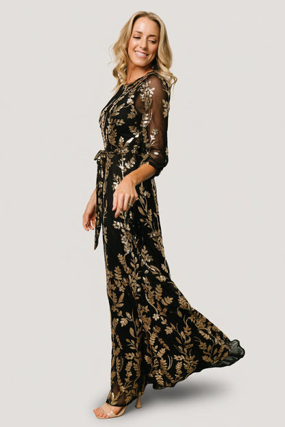 Baltic Born - Destiny Sequin Maxi Dress