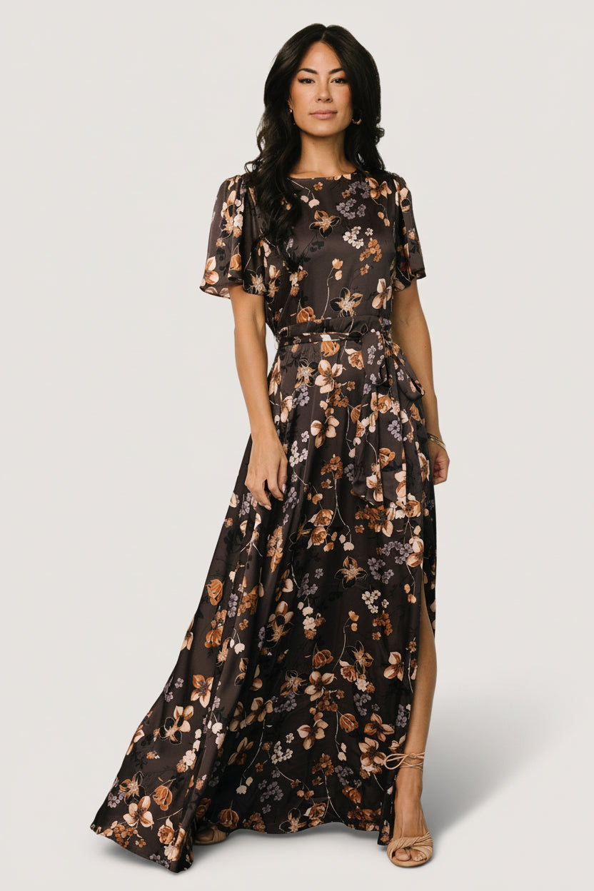 Baltic Born - Agnes Satin Maxi Dress