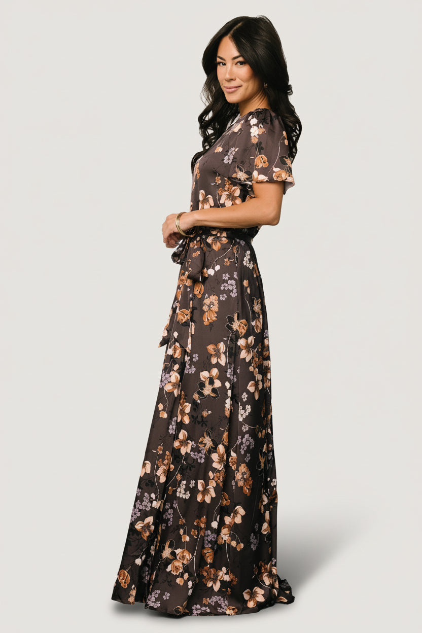 Baltic Born - Agnes Satin Maxi Dress