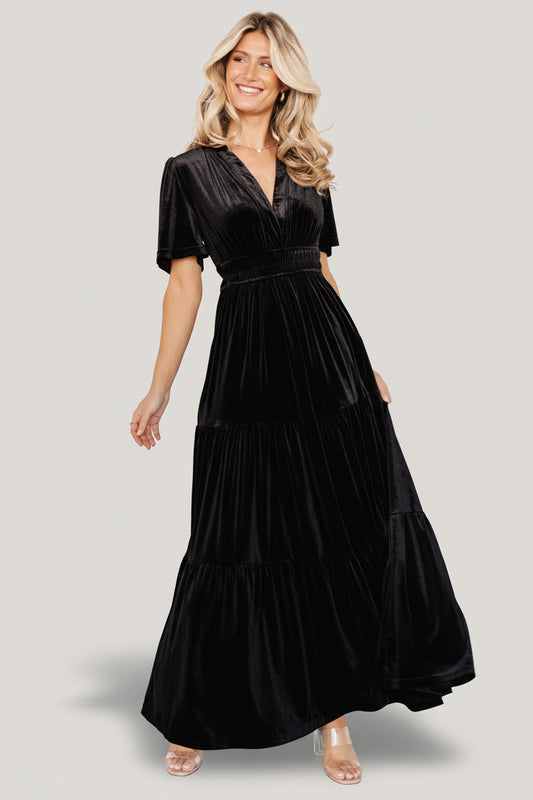 Baltic Born - Artemis Velvet Maxi Dress