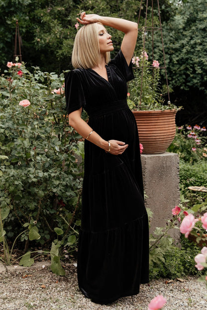 Baltic Born - Artemis Velvet Maxi Dress
