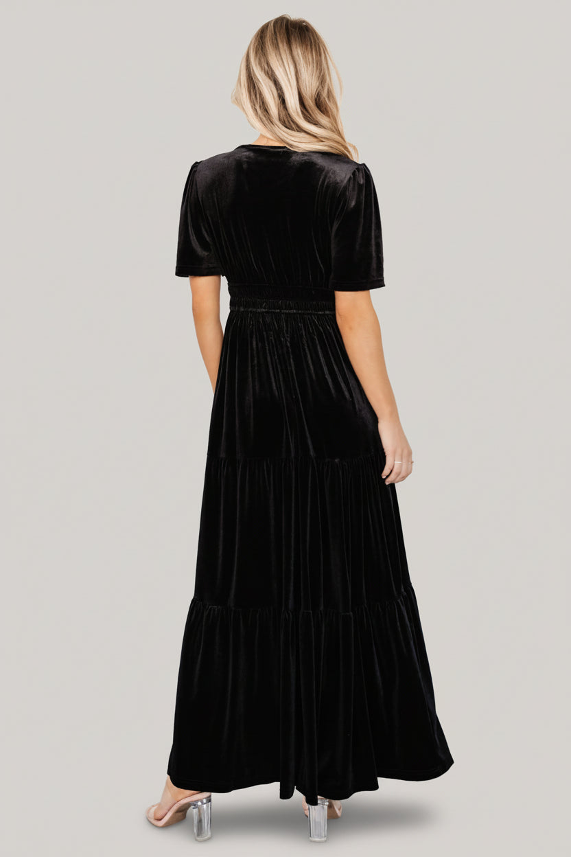 Baltic Born - Artemis Velvet Maxi Dress