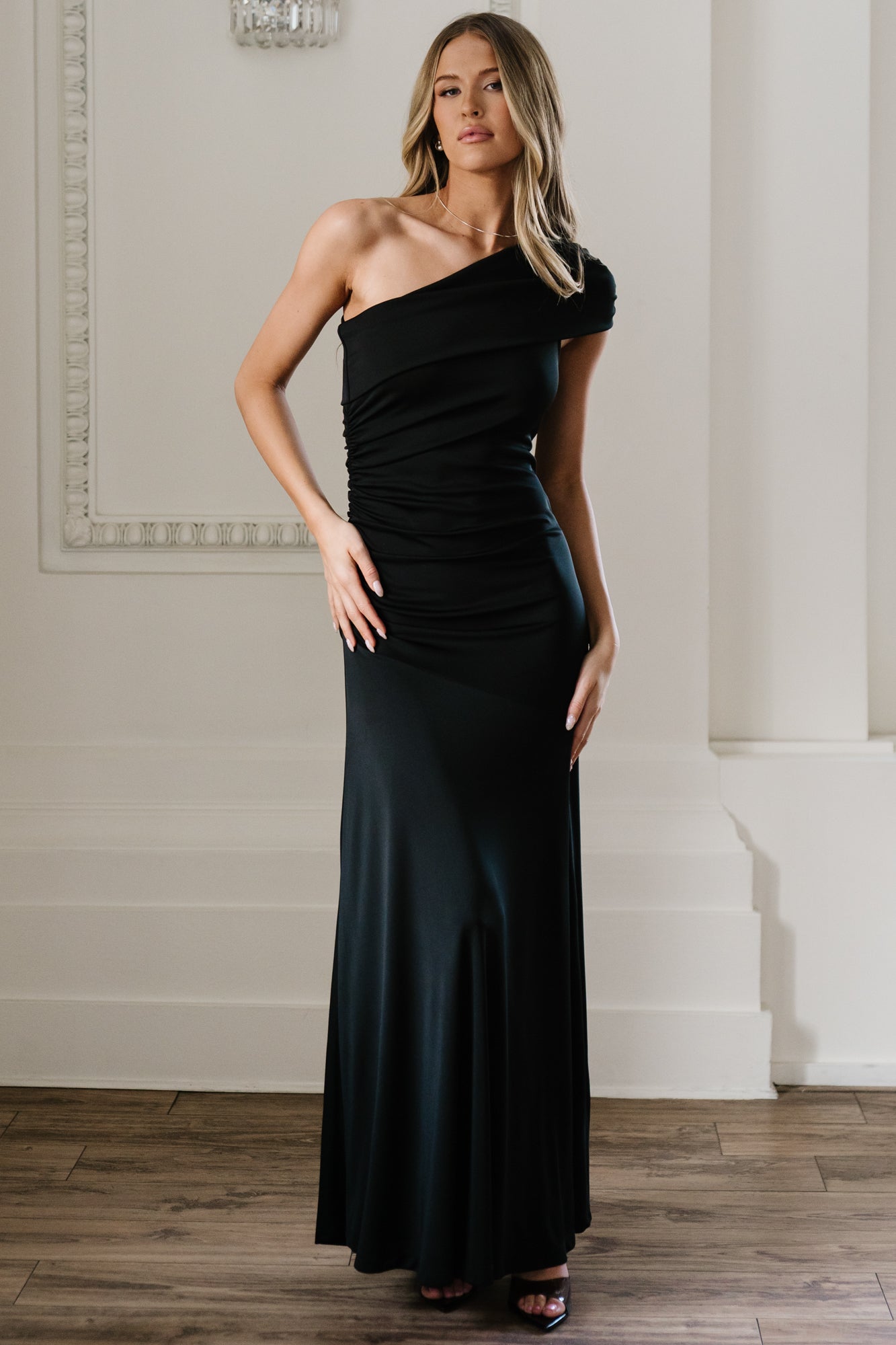 Baltic Born - Leon One Shoulder Gown