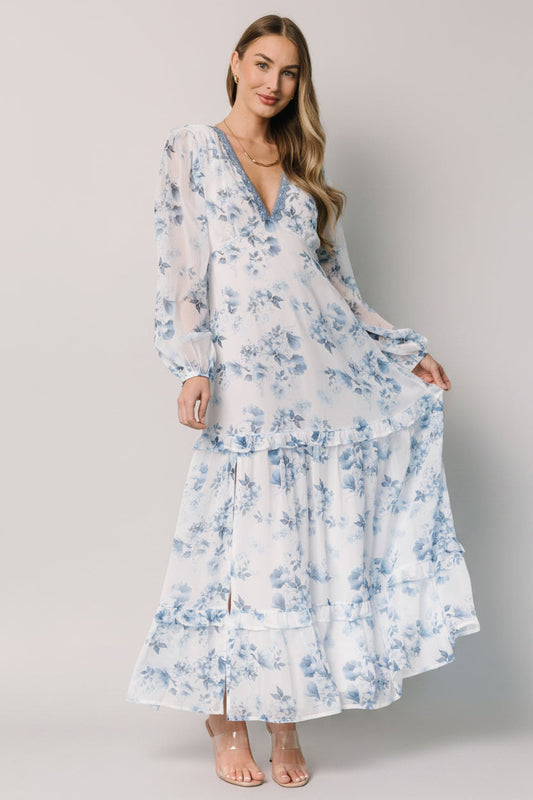 Baltic Born - Rumi Deep V Maxi Dress