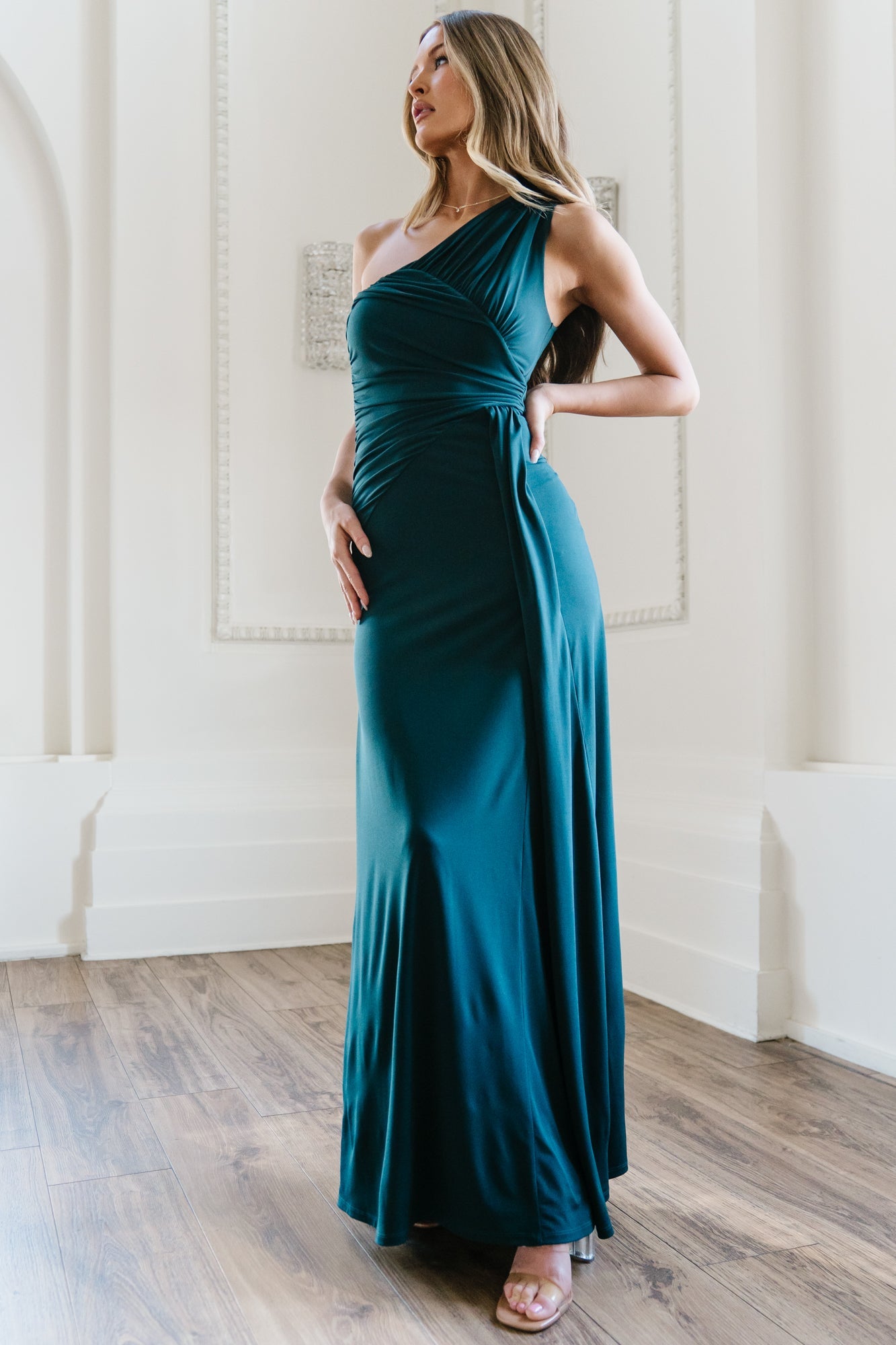 Baltic Born - Adrianna One Shoulder Gown