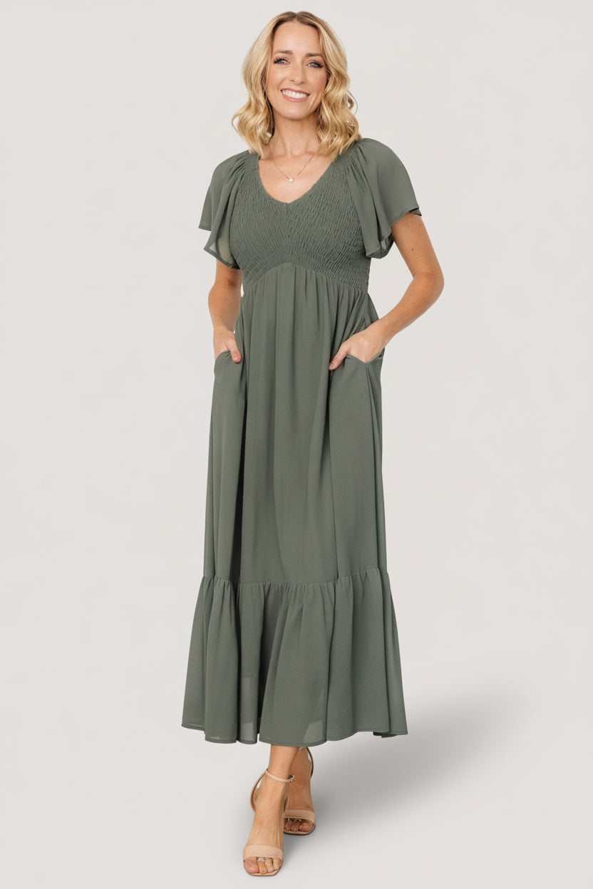 Baltic Born - Monica Smocked Dress
