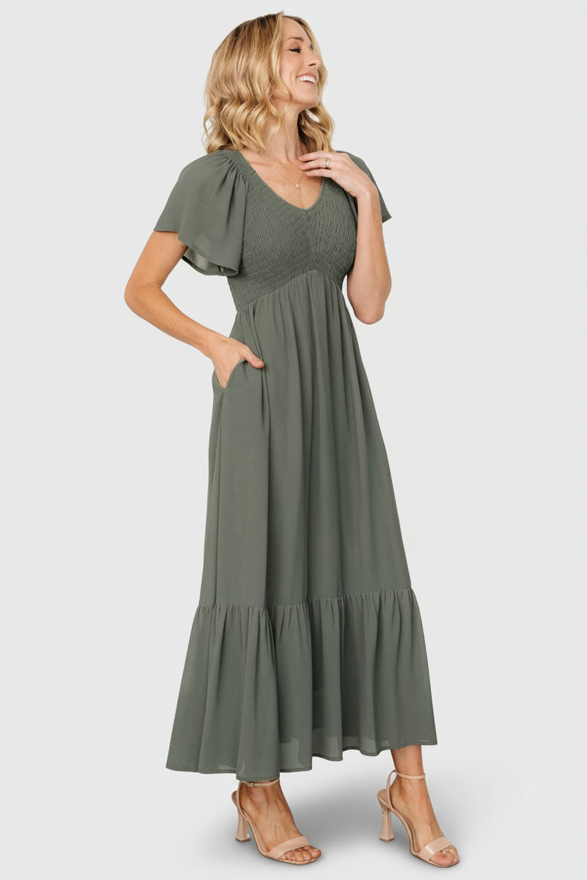 Baltic Born - Monica Smocked Dress