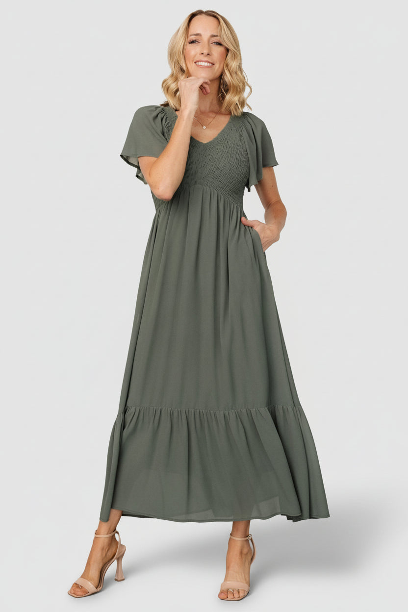 Baltic Born - Monica Smocked Dress