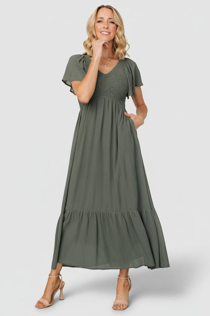 Baltic Born - Monica Smocked Dress