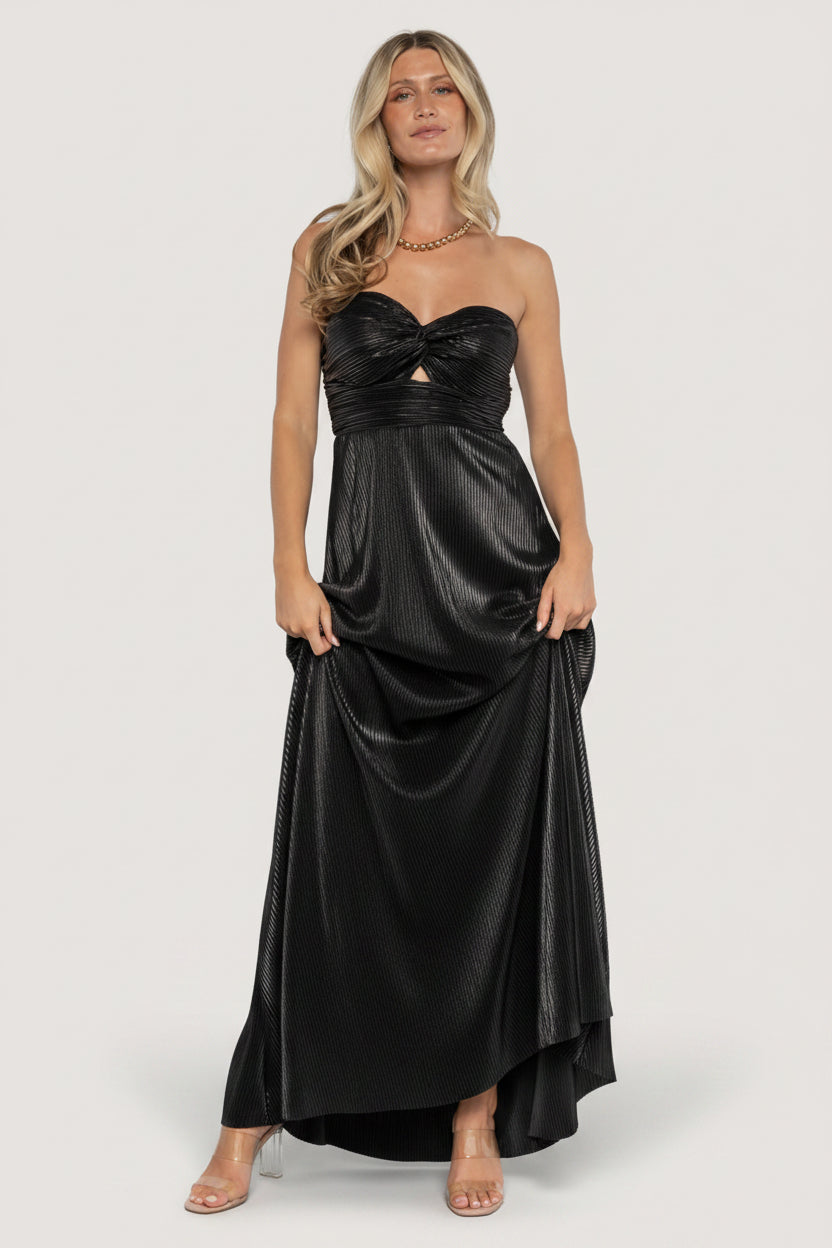 Baltic Born - Seraphine Pleated Strapless Gown