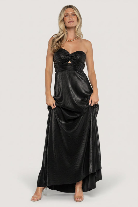 Baltic Born - Seraphine Pleated Strapless Gown