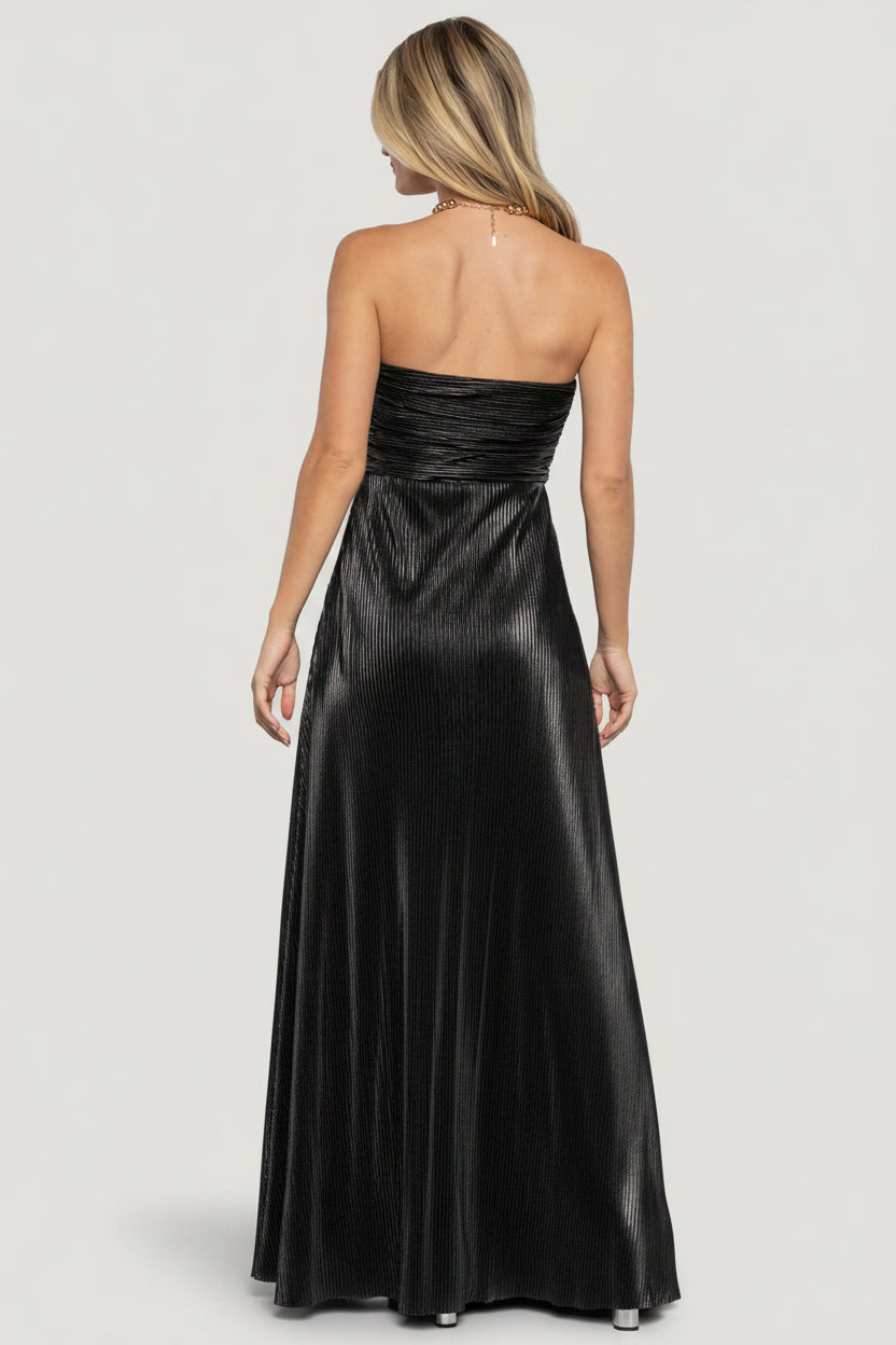 Baltic Born - Seraphine Pleated Strapless Gown