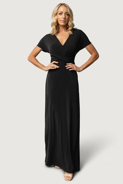 Baltic Born - Annaeli Cross Front Maxi Dress